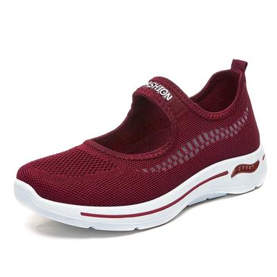Sommer Komfort Lässige Damenschuhe Mode Weiche Sohle Atmungsaktiv Ausgehöhlt Flache Schuhe für Damen Zapatos De Mujer 2025 Neu