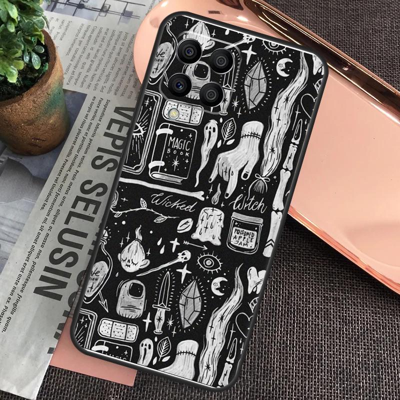 MAGIC Witchcraft Witch Sailor Case For Samsung Galaxy M20 M15 M55 M31s M51 M21 M11 M13 M33 M53 M52 M32 M12 M14 M34 M54