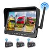 7" Solar-Powered Wireless HD Car & Truck Reversing Camera
