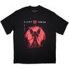 Sleep Token Oversized Boxy T-Shirt: Take Me Back To Eden (Black) OFFICIAL NEW