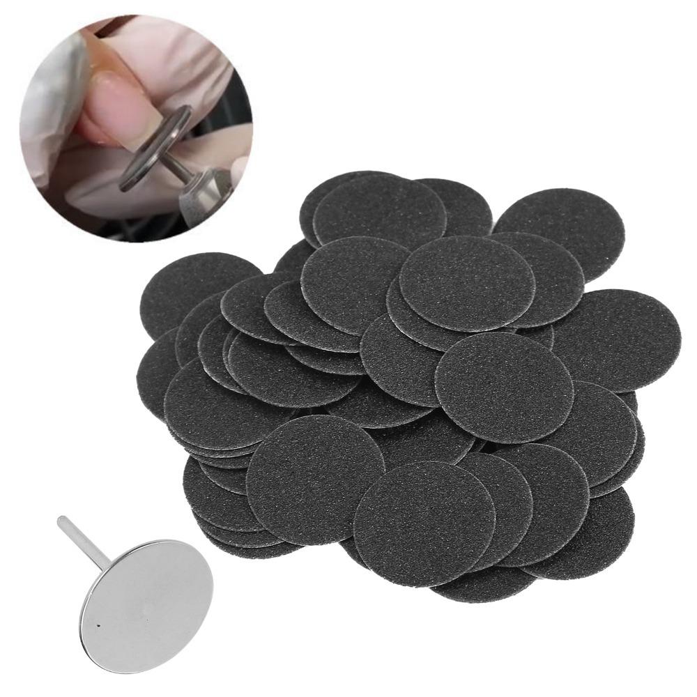 

50pcs Replacement Accessory Pedicure Tool Sandpaper Discs Replacement Sandpaper Discs Foot File