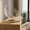 Space Capsule Feline Bed Solid Wood Base Rotating Nest All Seasons