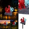 Garden Light with Design and Fire Ice Color Changing Effect for Outdoor Decoration