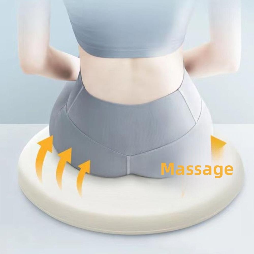 Breathable Round Sponge Cushion Cooling Slow Rebound Cushion Butt Cushion Stool Cushion Car