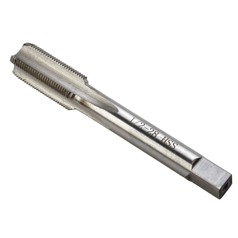 1/2x28 Gewindebohrer + Schneideisen TPI UNEF Rechtsgewinde 1/2" 28 TPI (Gewinde pro Zoll) A F.