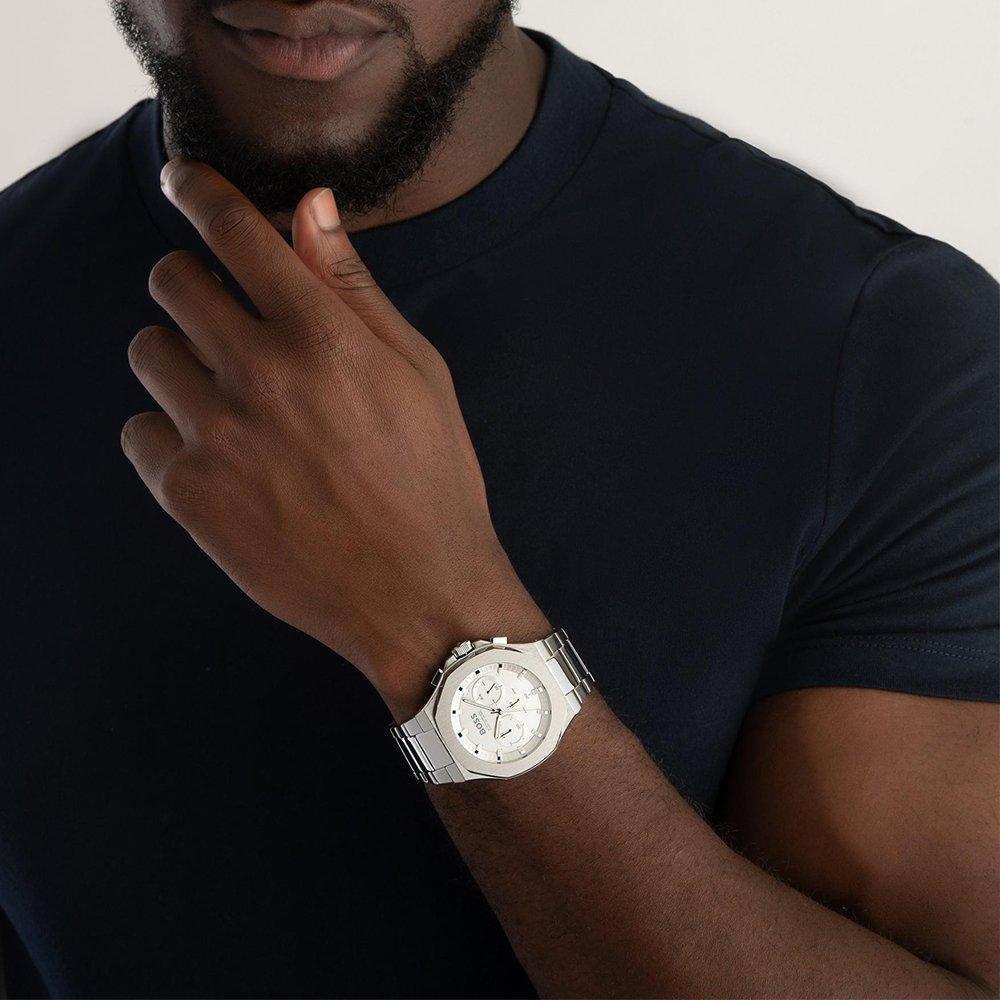 Hugo Boss 1514087 שעון כרונוגרף מחודד לגברים