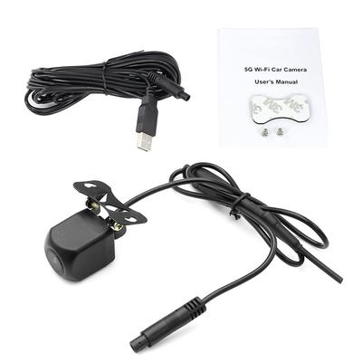 TATUM Car Wi-Fi Backup Camera, USB Powered Type, Smartphone Linkage, Guidelines Switchable, True Image