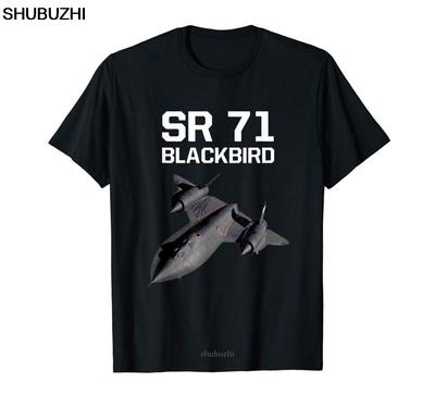 Sr 71 Blackbird, Airplane Jet Shirt Fashion Short Sleeve Black Men's Youth Round Collar Customized Male T-Shirt Sbz8009