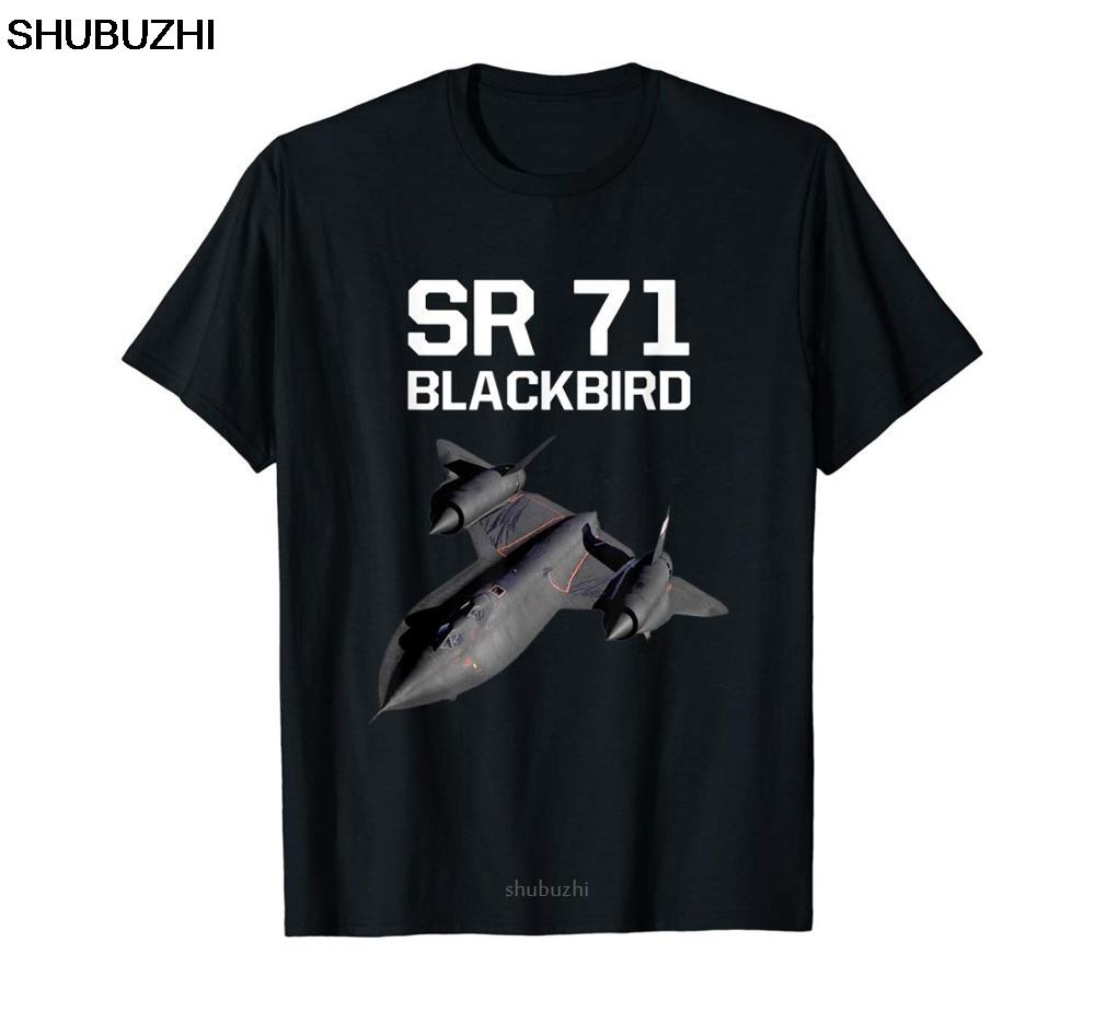 Sr 71 Blackbird, Airplane Jet Shirt Fashion Short Sleeve Black Men's Youth Round Collar Customized Male T-Shirt sbz8009