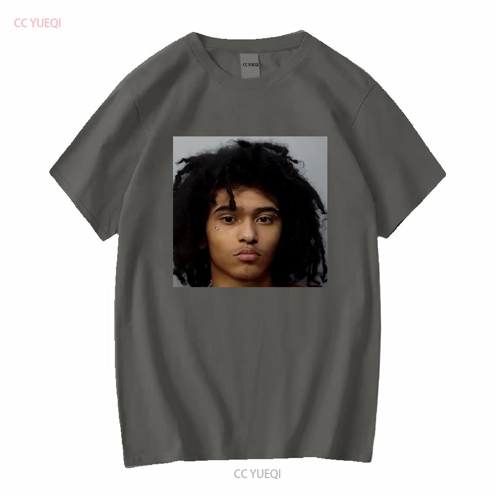 Jaydes Mugshot T Shirt Underground Rap Evvls Minimalist For Fans Jayden Yen Dumont long or short sleeves vintage Washed