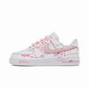 Air Force 1 Heartbeat Loading Abrasion Resistant Low Top Skateboard Shoes Unisex Pink CW2288-111(Team726-ing)