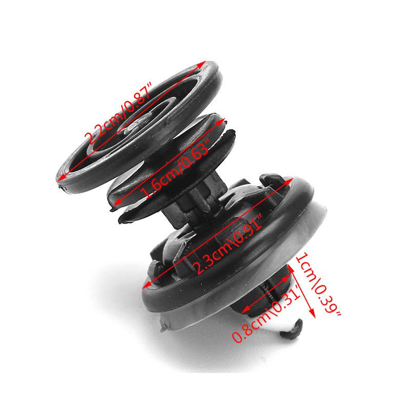 Nárazník Panel Blatník Upevňovací Klipy Auto Karoserie Štít pro Panely Dveří Auta Vložka Držák Šroub SPZ Klip Odolný