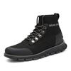 Large Size Martin Boots Men's Low-top Summer Breathable Tooling British Style High-top Men's Shoes Autumn Large Size Medium-top Boots