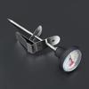 304 Edelstahl Thermometer Clip-On Temperatursonde für Hand-Drip-Kaffeekanne Milchschaum-Kunsttasse Genaue Messwerte Hitze