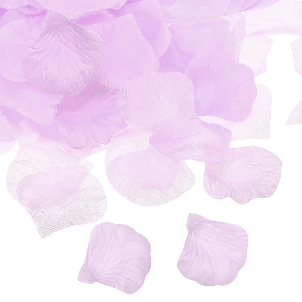 1000Pcs Artificial Rose Petals Fake Flowers Silk Petal Decoration Supplies for Romantic Night Wedding Party Event Decor