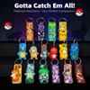 Japanese Anime Elf Monsters Keychain 1pcs Car Backpack Key Holder Embroidery Keyring Key Tag Jet Tag Accessories Gifts for Fans