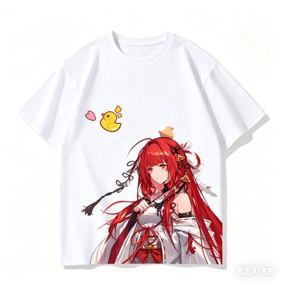 Uesugi Erii Cotton T-shirt Personality Clothes New Model Anime T-shirt Yearround Clothing Streetwear High Quality Hot Product