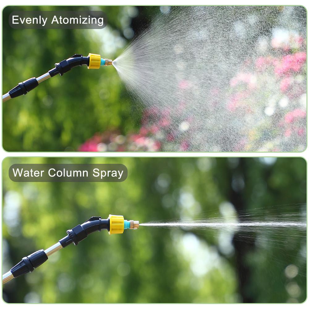 4.8W 5L Electric Sprayer Watering Can With Spray Gun Automatic Garden Plant Mister USB Rechargeable Irrigation Tool