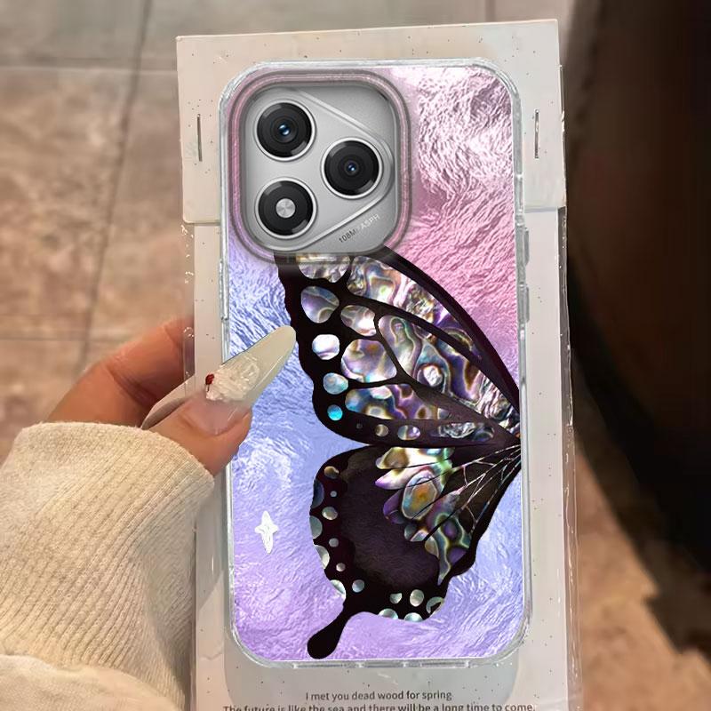 Case For Honor 400 Lite 200 Pro 200Lite X9c X9a X8b X8a 5G Phone Cover Butterfly Gradient For Honor 200 Protective Silicone Bags