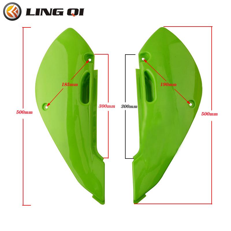KLX110 Motorcycle Parts Dirt Bike Plastic Fairing Fender Kit and Number Plate For KLX 110 KX65 DRZ110 RM65
