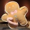 Christmas Gingerbread Man Plush Toy For Kids Bedtime Sleep Pillow Gift Idea