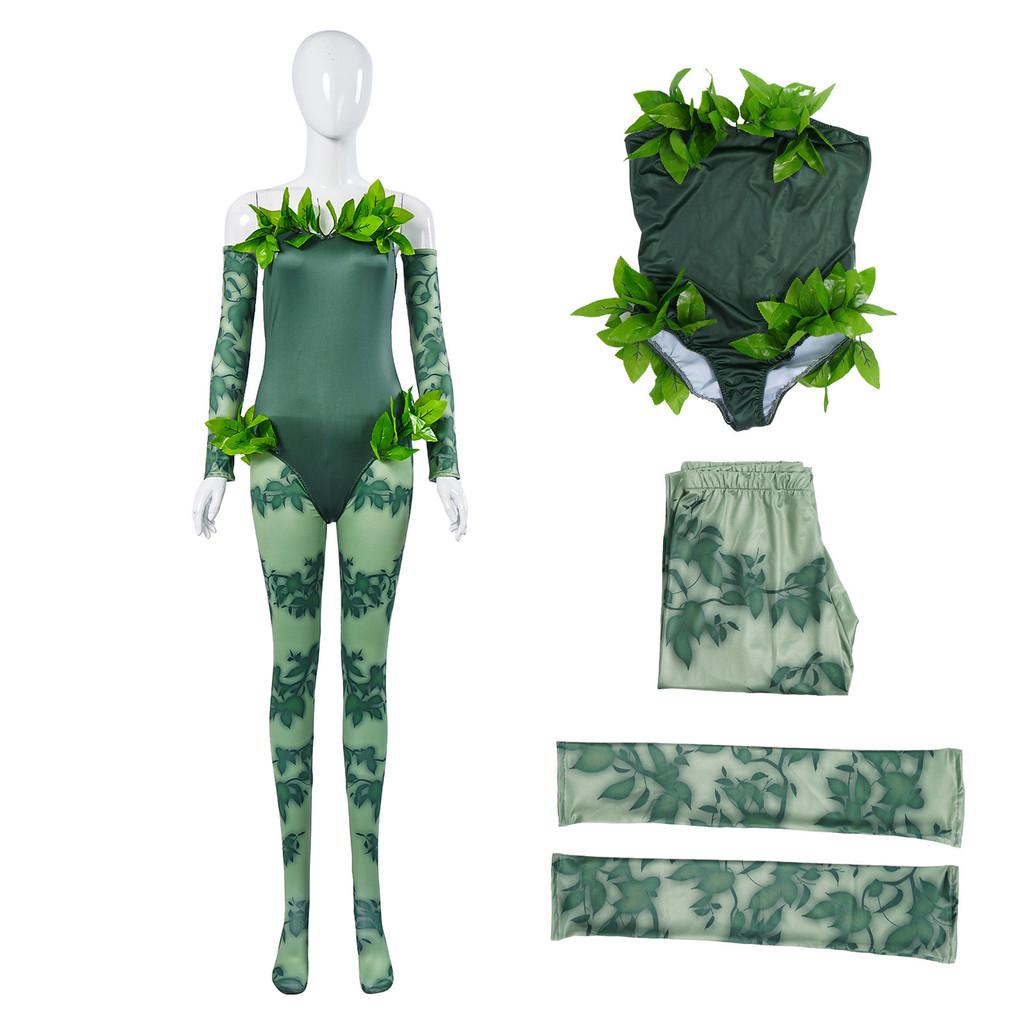 Batman Poison Ivy Cosplay Costume For Adults And Teens With Breathable Fabric