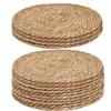 Handgeweven Rotan Placemats - Hittebestendige Natuurlijke Tafelmatten voor Eten, Keuken, Bruiloft & Huisdecoratie, Eco-vriendelijk Geweven