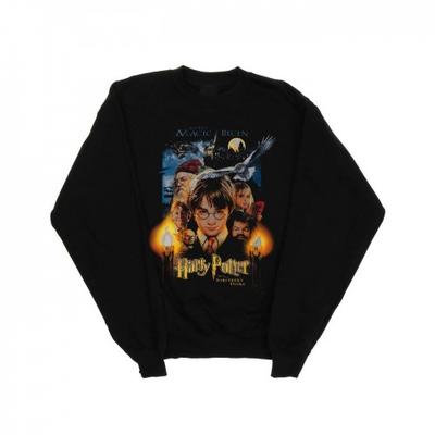 Mens The SorcererÂ´s Stone Poster Sweatshirt