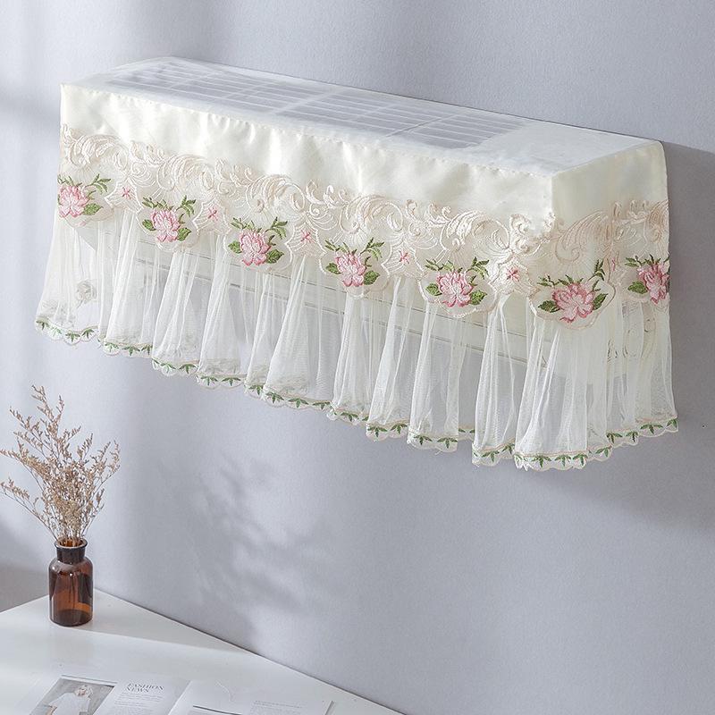 Universal Wall-Mounted Air Conditioner Dust Cover: Anti-Blow Windshield, Windproof Curtain, Full Sleeve Protection for Cabinet Machines