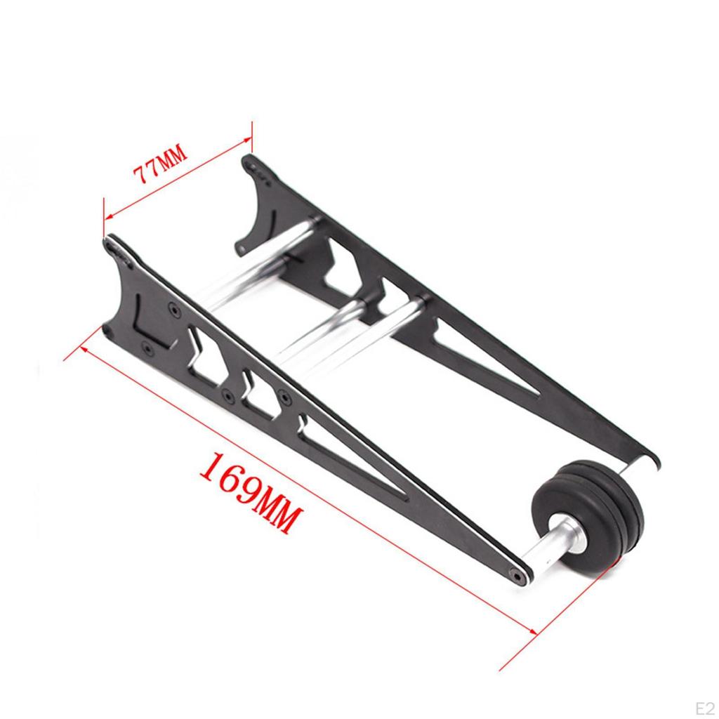 Aluminum Alloy Tail Wheel Wheelie Bar Adjustable RC Car Accessories Parts for Slash 2WD