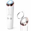RF Facial Massager New RF Hot Cold Facial Massager with Ultrasonic Ion Ion LED Light Therapy In 6 5 Levels Pore Skin Eye Care USB Rechargeable Unisex