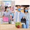 Piano Keys Handbag Small Piano Music Printed Bag Reusable Tote Bag Shoulder Shopping Bag Book File Storage Pouch Durable