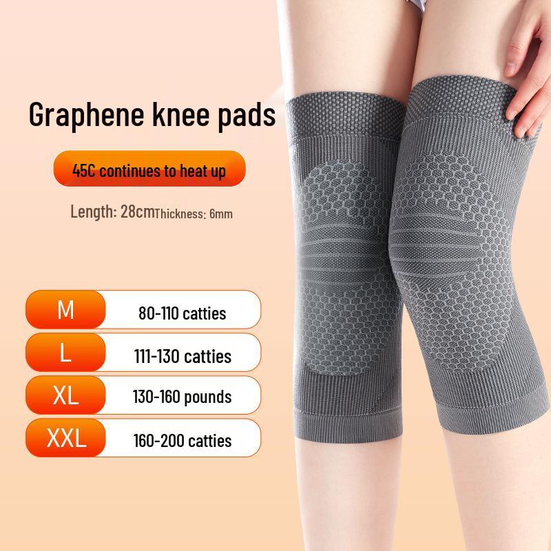 

Graphene Heated Knee Support Sleeve for Joint Warmth and Summer Air-Conditioned Comfort M