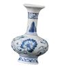 Antique Chinese Blue And White Porcelain Miniature Vases Flower Holder For Hydroponic Plant Shelf Display Container
