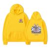 Youth Pop Casual Cute Cartoon Printed Couple Hooded Fleece Guard
