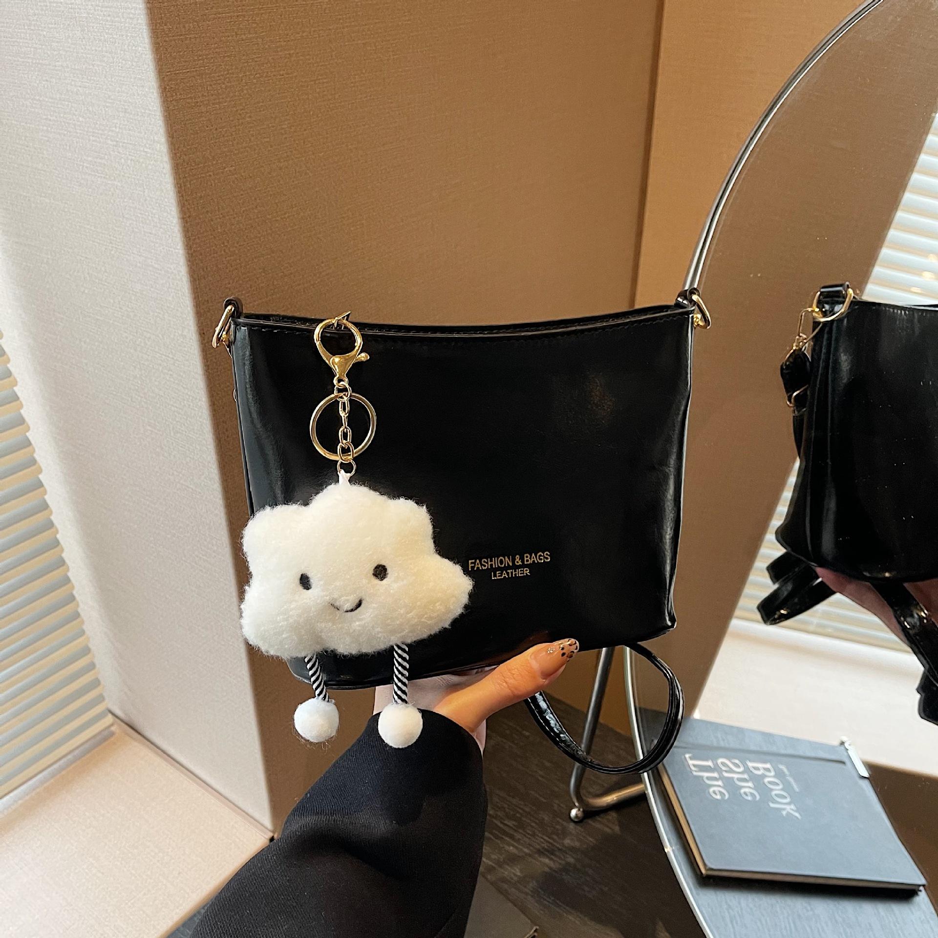 

Популярная сумка-ведро Niche Design, женская, 2025 года, новая, однотонная, через плечо, подмышечная сумка, модная, универсальная, сумка-мессенджер Without pendant