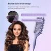 Portable Curly Hair Styling Brush, Detangling & Volumizing Comb for All Hair Types