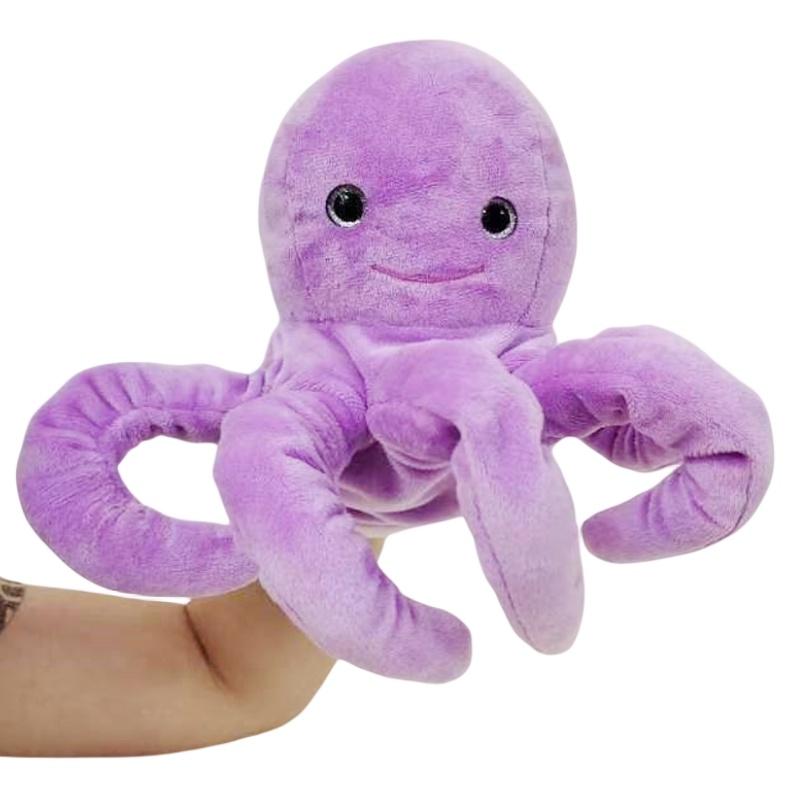 New Ocean Animal Plush Puppet Toy For Toddlers Interactive Shark And Turtle Hand Puppets Perfect Gift For Children Characters)