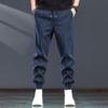 Jie Lei Nuo Men's Loose-Fit Drawstring Cuffed Sweatpants