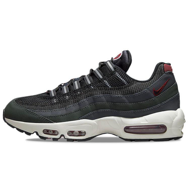 

Nike Air Max 95 Grey Team Red Men Sneakers Black Anthracite Summit-White DQ3982-001 42.5