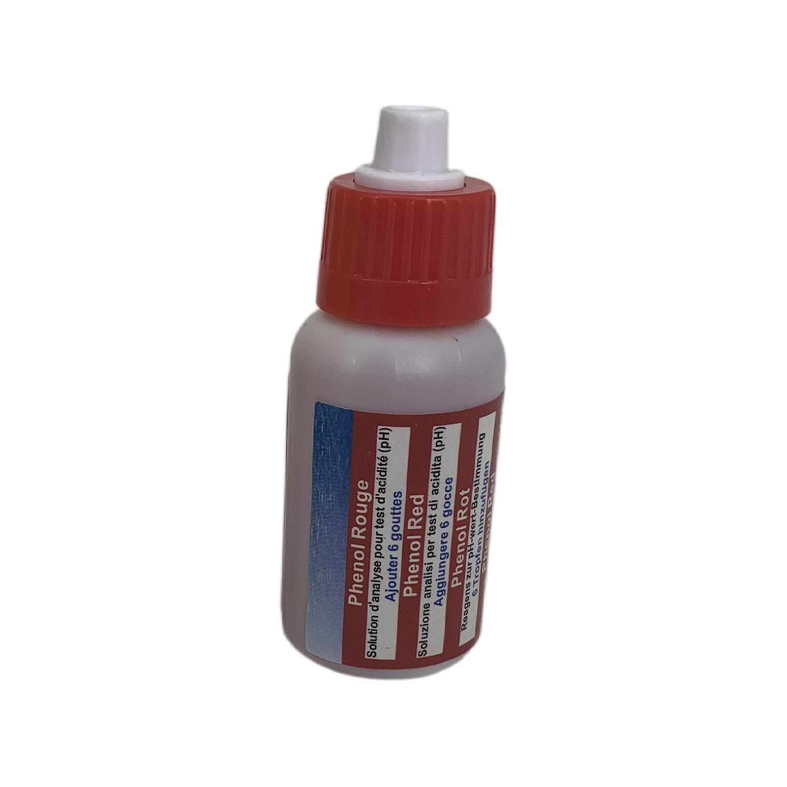 

Набор для химического анализа воды для бассейна и спа для теста pH (Только пополнение)20мл One Size красный