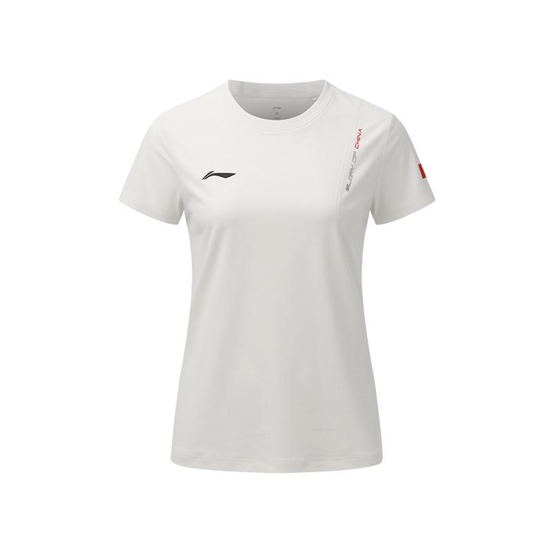 

Серия настольного тенниса Li Ning Glory Национальный флаг Дышащая Легкая Стройнящая Молодежная Спортивная Повседневная Футболка-свитшот с круглым вырезом ATSW072-2 M
