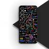 Handyhülle für Samsung Galaxy S22 S21 S20 FE Ultra Plus A07 A17 A15 A16 A25 A57 A37 Weiche Hülle Chemische Mathe Gleichung Formel