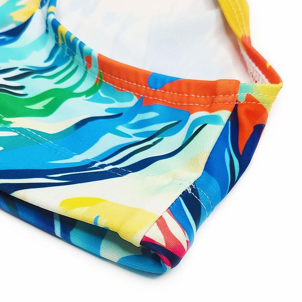 Pánská móda Sexy Swim Brief Sexy plavky s potiskem pro muže Surfovací plavky Low-Rise