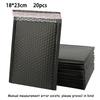 Black Bubble Envelope Bags Self-Sealing Mailing Bags Inflatable Bubble Mailing Envelopes Shipping Packaging Bags Multiple Sizes