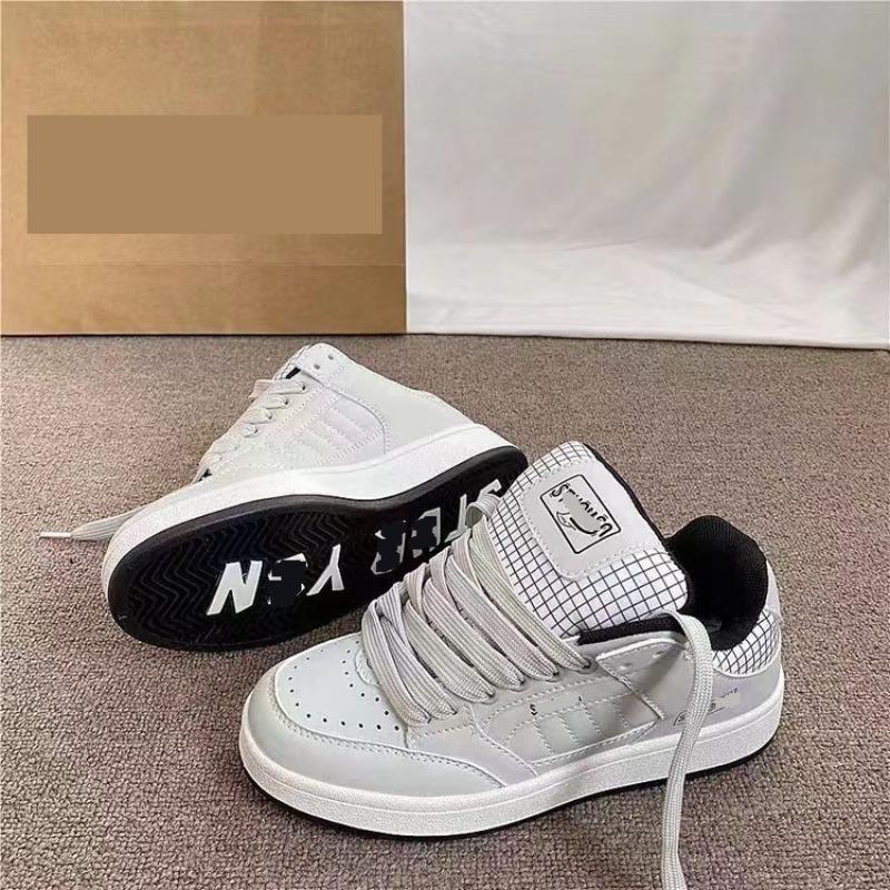 Harajuku board shoes women's autumn new casual versatile platform running comfortable sports white shoes tide