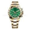 שעון קוורץ Laojia Daytona שלוש עיניים שש מחוגים רצועת פלדה עדינה סרט דבק מוצרי שעון