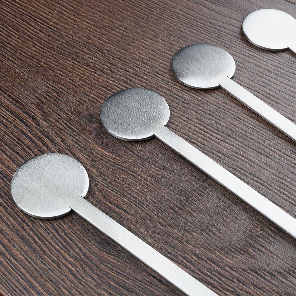 4x Steel Skewers Steel Skewers for Grilling Skewers 37 cm