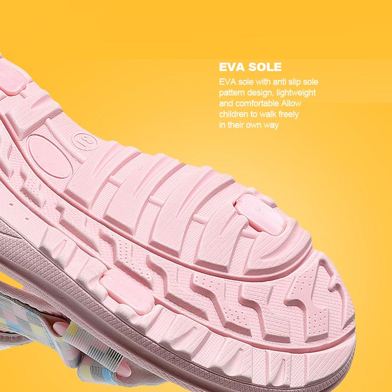 Summer Children Sandals Shoes Boys Girls Toddler Soft Non-Slip Baby Cute Pearl Princess Dance For Kids Student Outdoor Beach