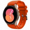 20mm/22mm Watch Strap for Samsung Galaxy Watch 4 6 Classic/5/5 Pro/46mm/3/active 2/s3/s2 Silicone Bracelet Galaxy Watch 4 Strap